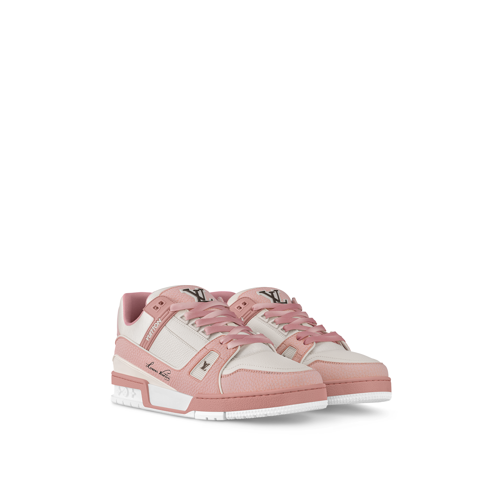 Louis vuitton pink trainers on sale